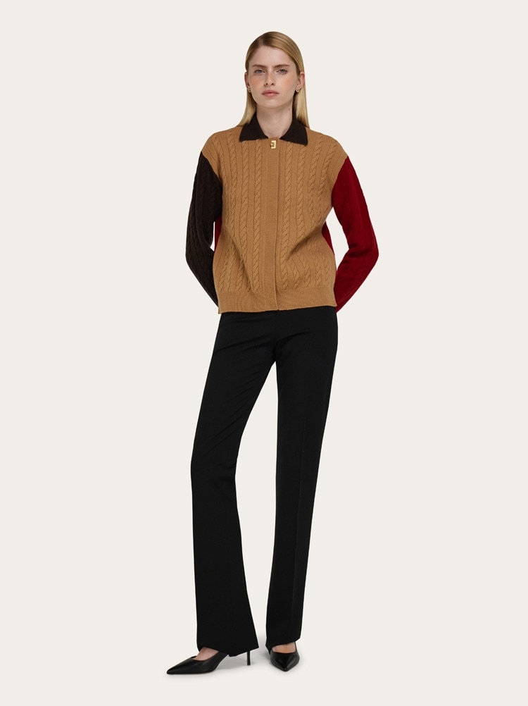 Cardigan avec tresses Gallery image 6