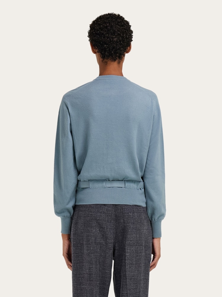 Cardigan avec ruban Gallery image 3