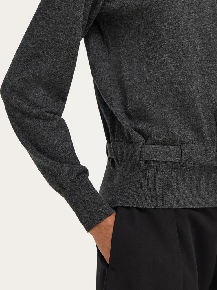 Cardigan with ribbon detail Gallery image 5