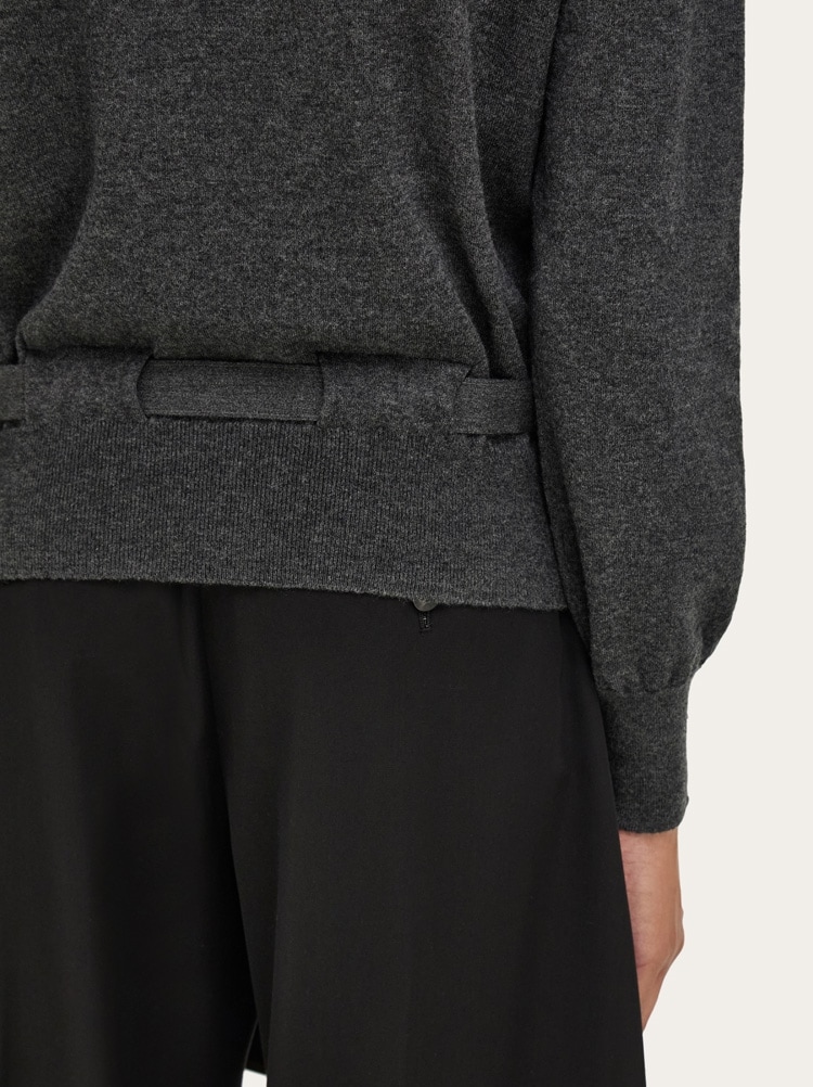 Cardigan with ribbon detail Gallery image 6