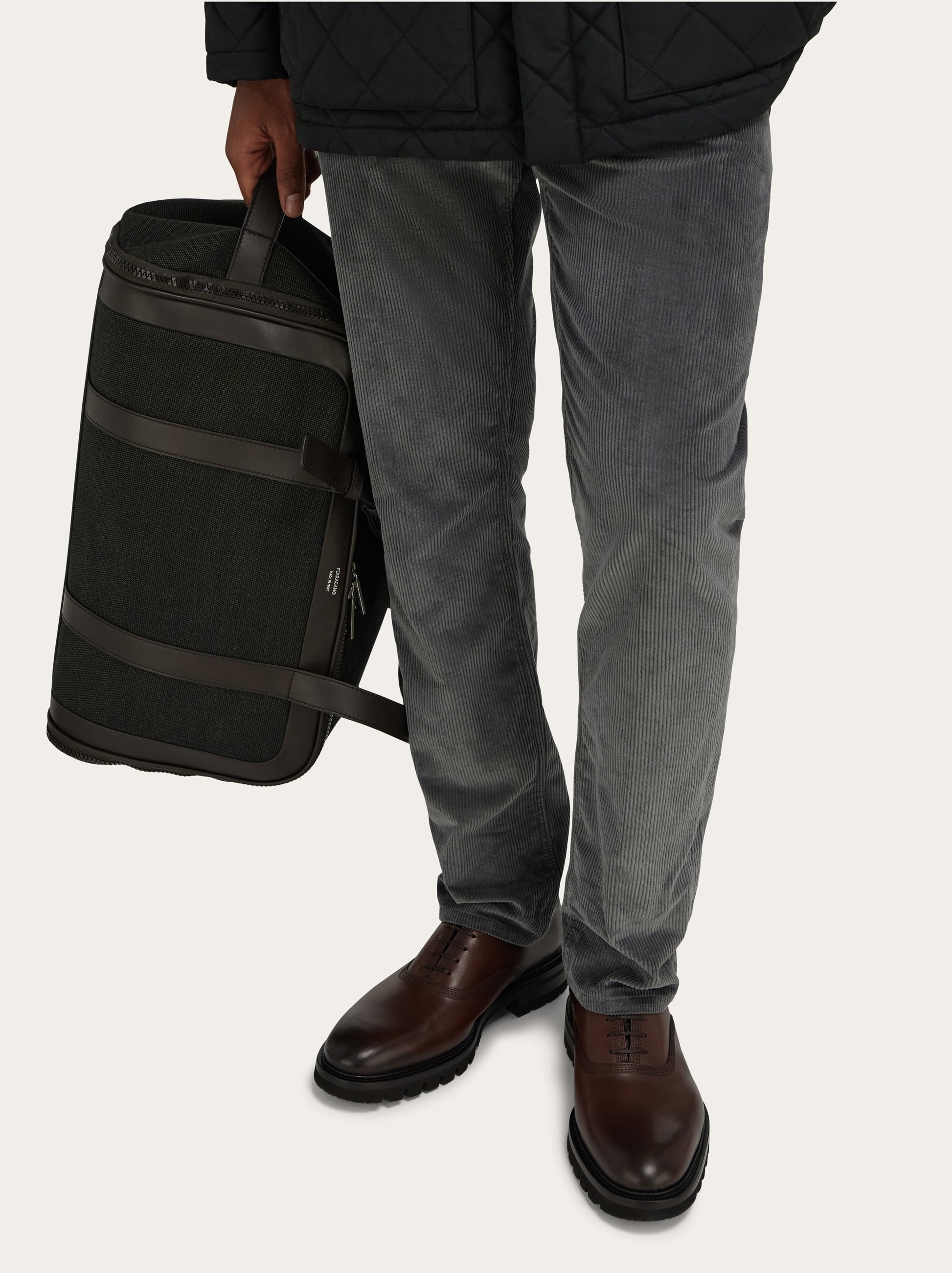 Foldable weekend bag - Men | Ferragamo