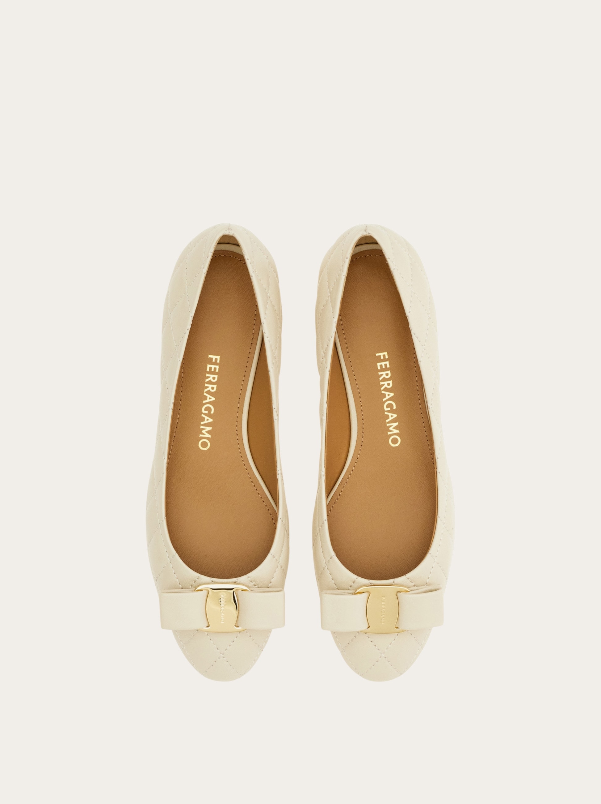 Quilted Varina ballet flat - Women | Ferragamo