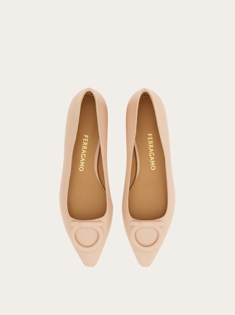 Tonal maxi Gancini ballet flat Gallery image 3