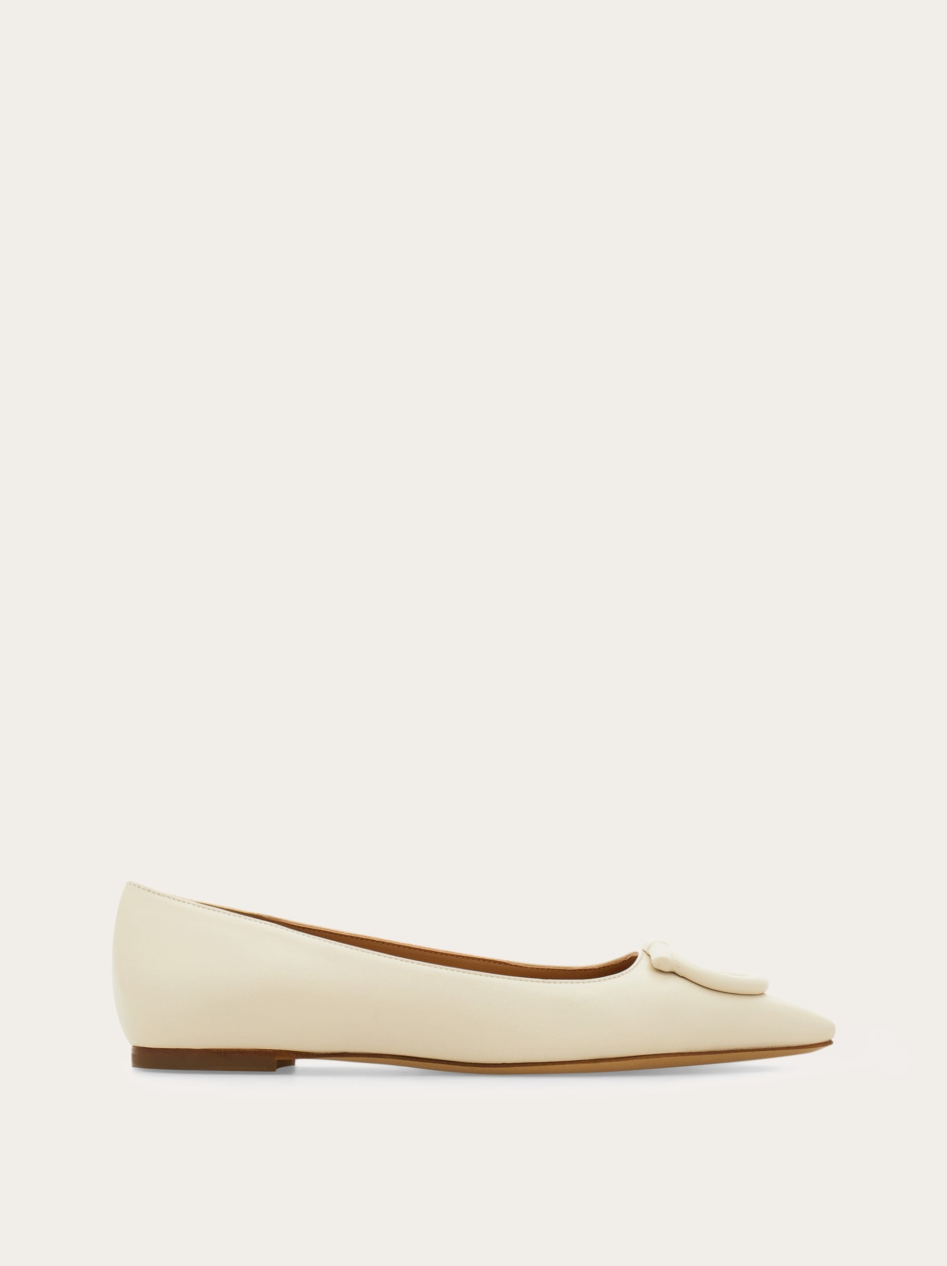 Tonal maxi Gancini ballet flat - Women | Ferragamo