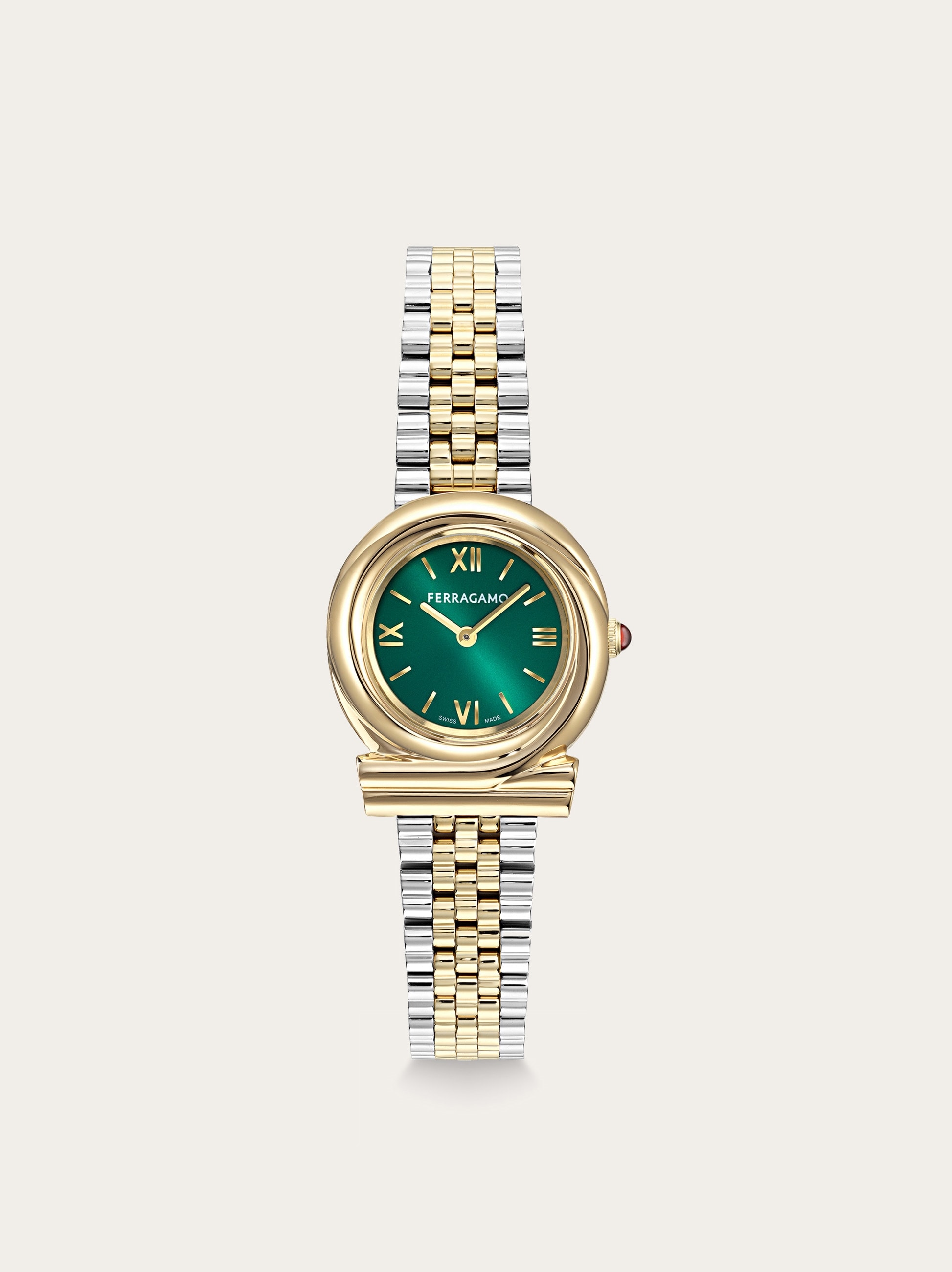 Gancini Twisted watch - Women | Ferragamo Gancini Twisted watch - Women | Ferragamo