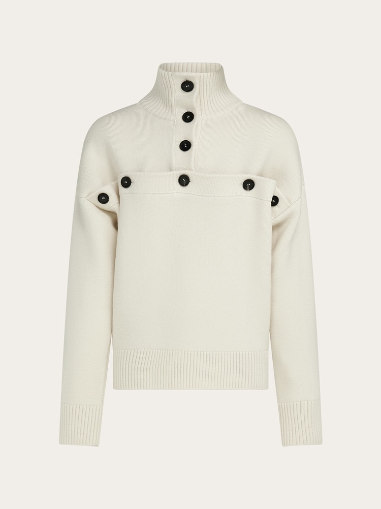 Maglia con bottoni Gallery image 1