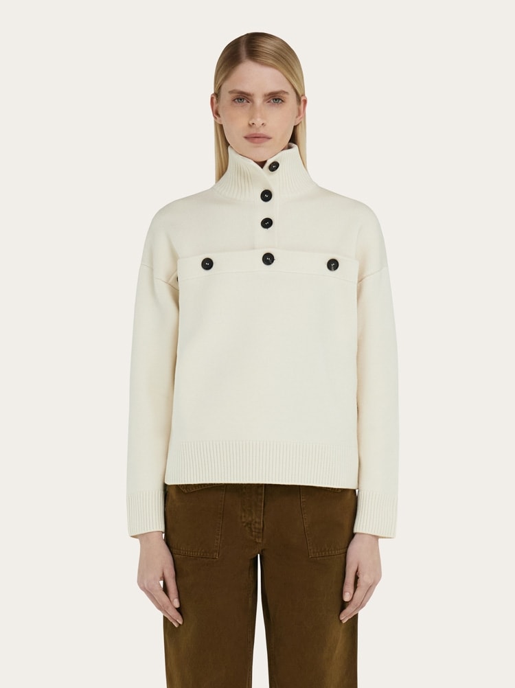 Maglia con bottoni Gallery image 2