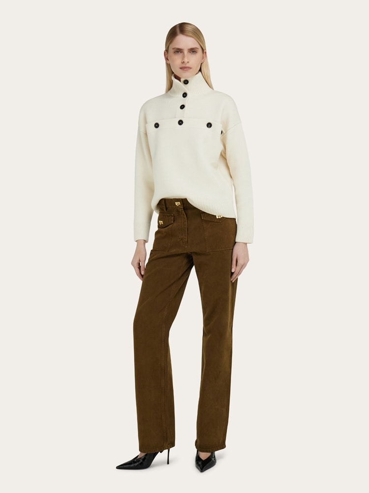 Maglia con bottoni Gallery image 5