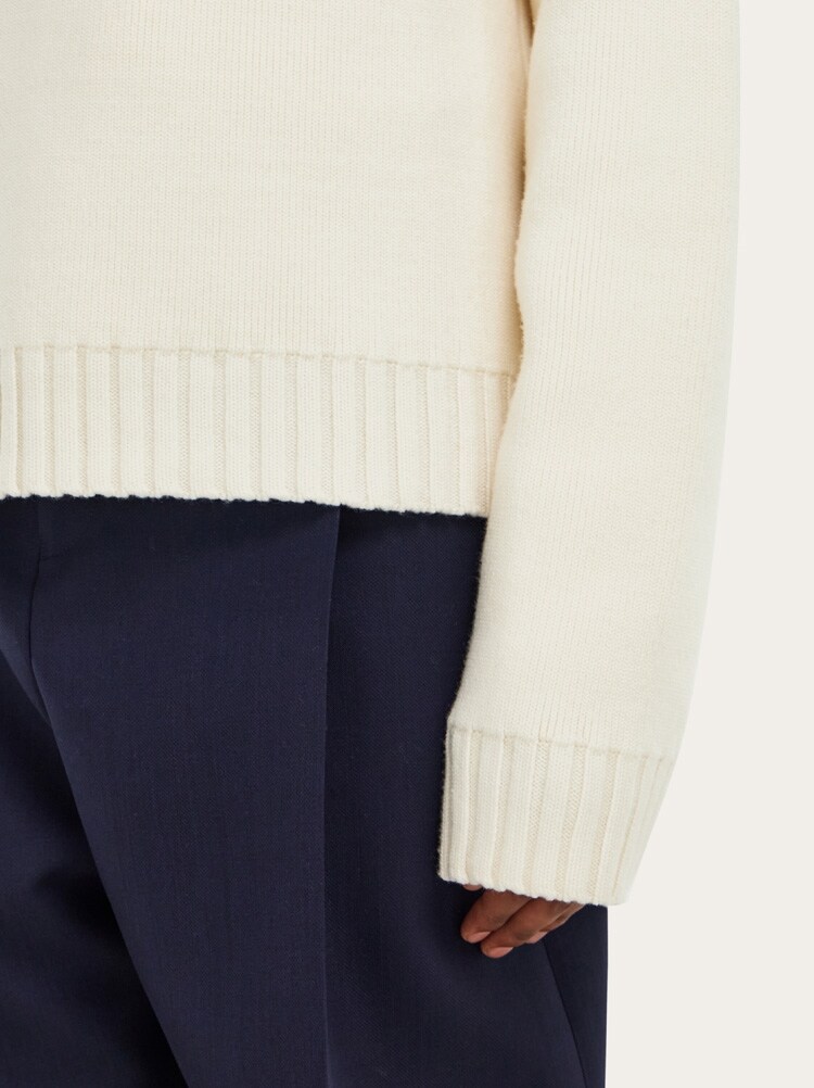 Knitted sweater with button detail Gallery image 5