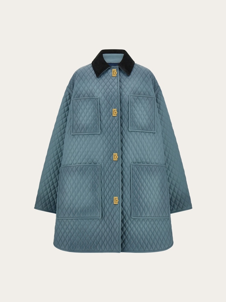Quilted nappa blouson Gallery image 1