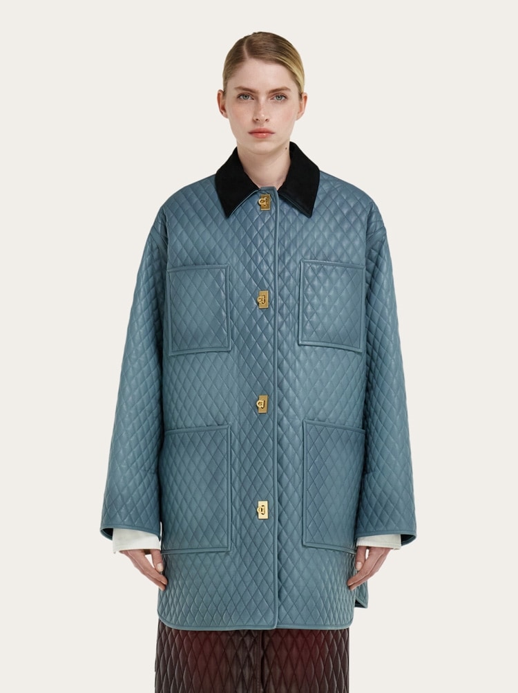 Quilted nappa blouson Gallery image 2