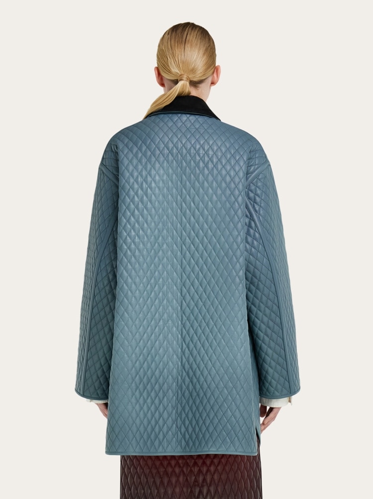 Quilted nappa blouson Gallery image 3