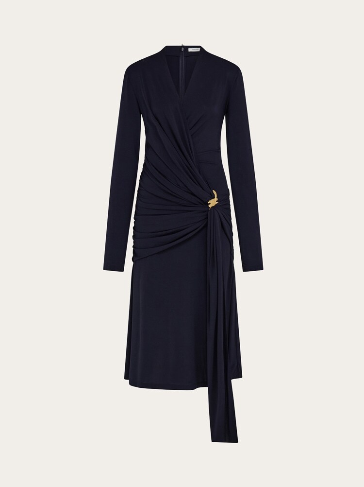 Midi wrap dress Gallery image 1