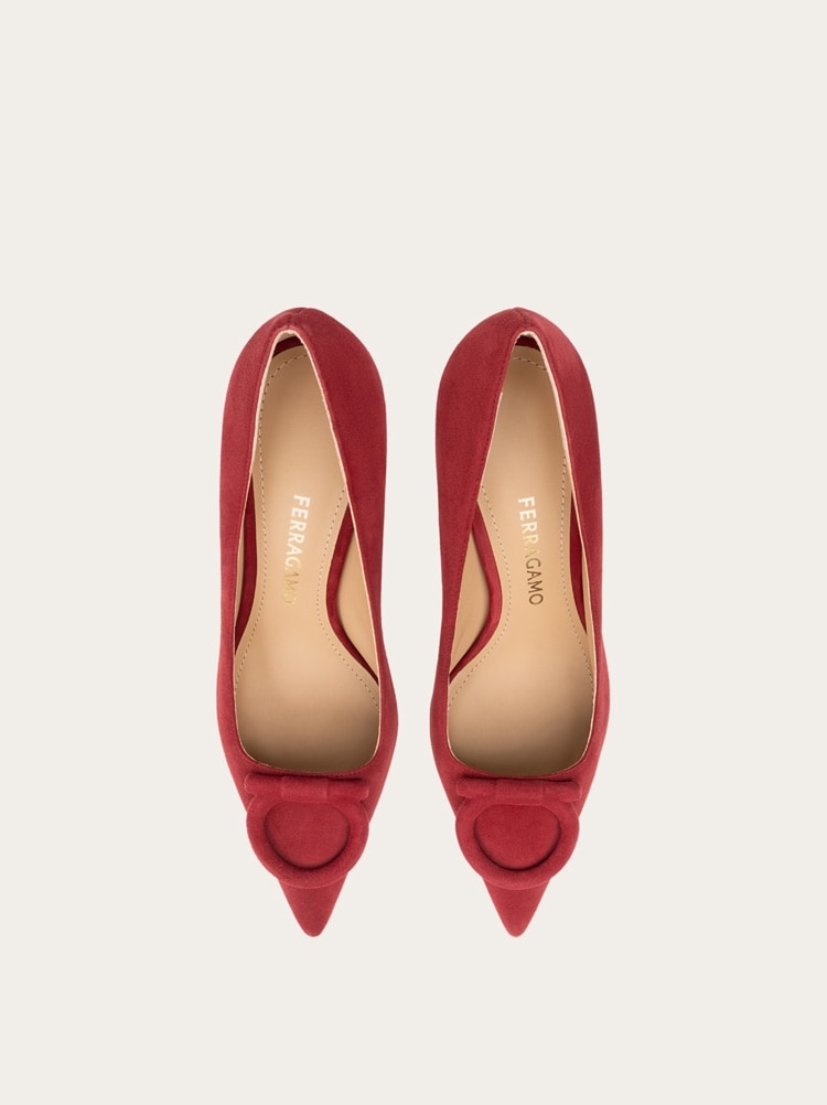 Mid heel maxi Gancini pump Gallery image 3