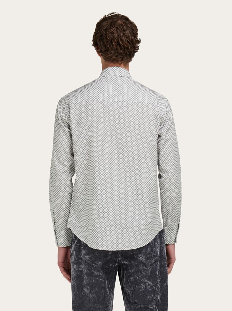 Printed cotton shirt Gallery image 3