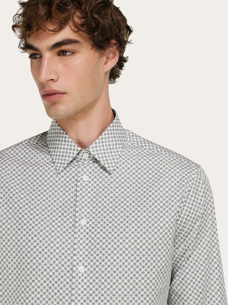 Printed cotton shirt Gallery image 4