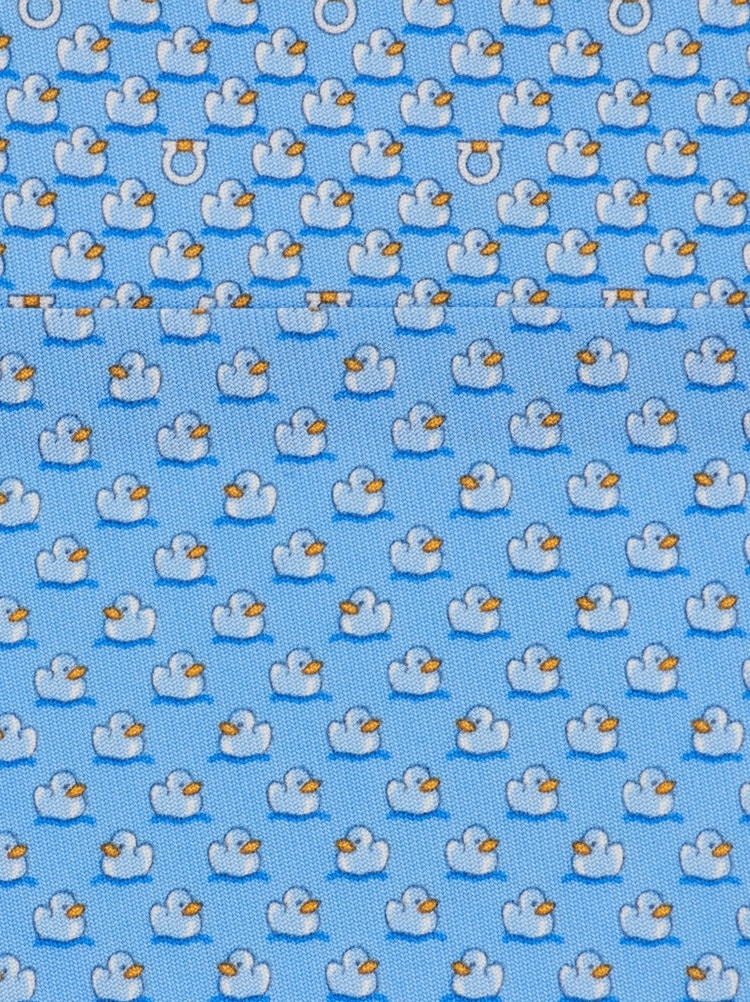 Cravate en soie imprimé Duckies Gallery image 2
