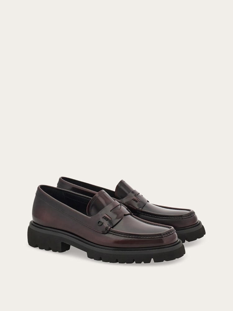 Penny loafer with chunky tread Gallery image 2