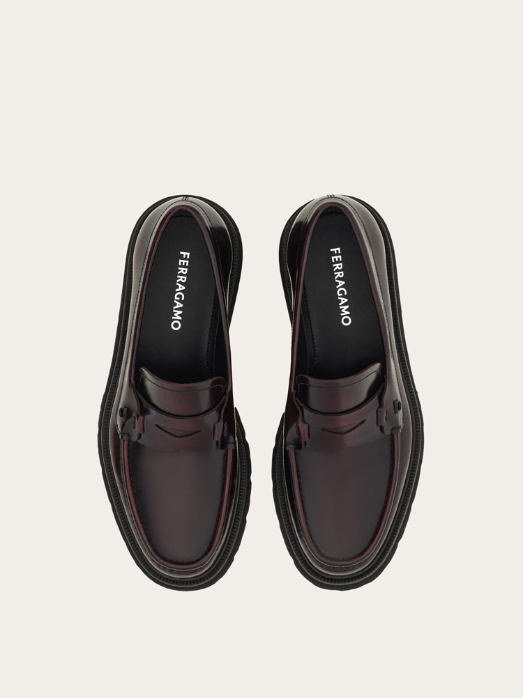 Penny loafer with chunky tread Gallery image 3