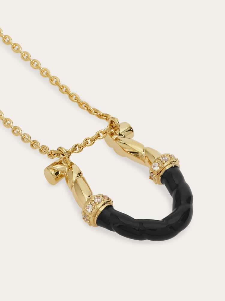 Gancini pendant necklace Gallery image 4