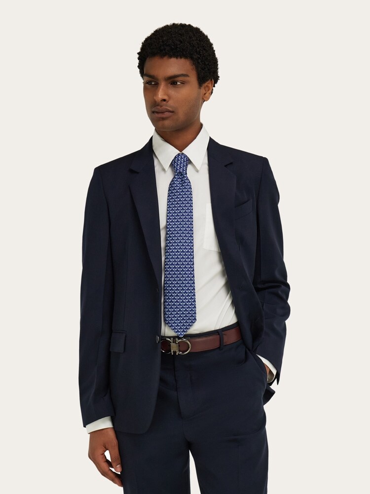 Corbata de seda estampado Circus Gallery image 2