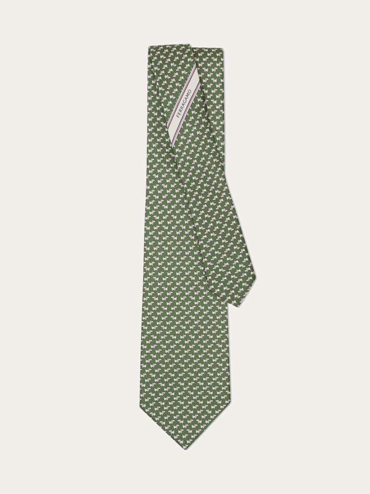 Corbata de seda estampado Dylan Gallery image 3