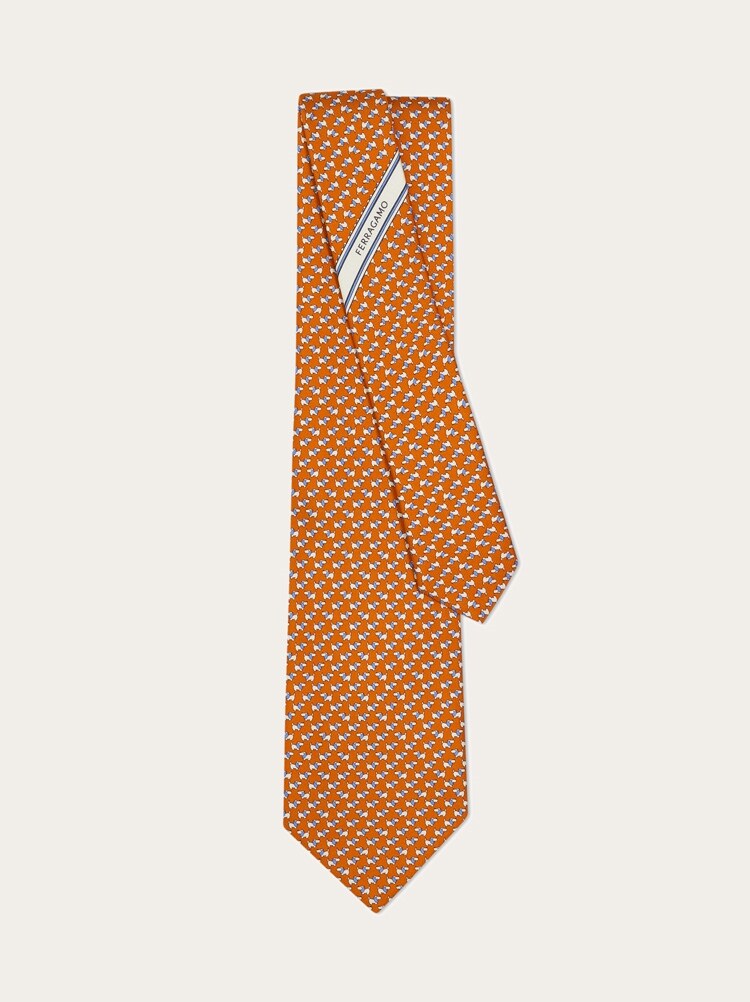Corbata de seda estampado Dylan Gallery image 3