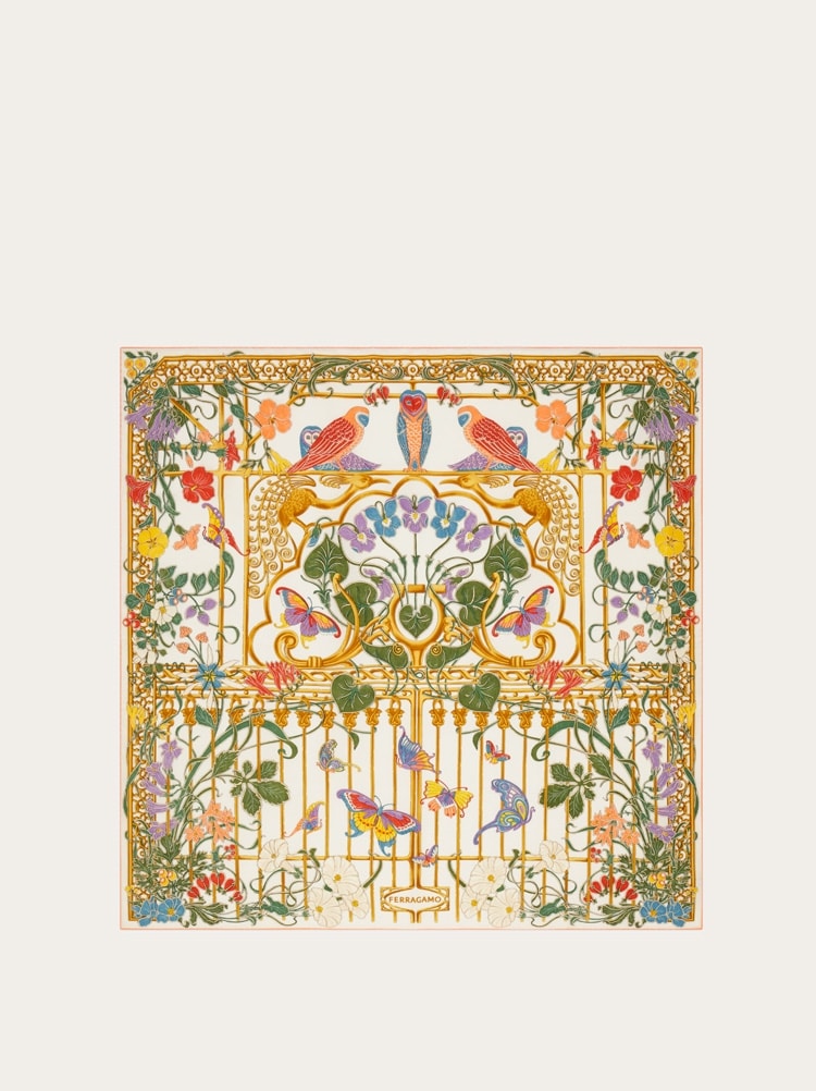 Foulard en soie imprimé Liberty Gallery image 1