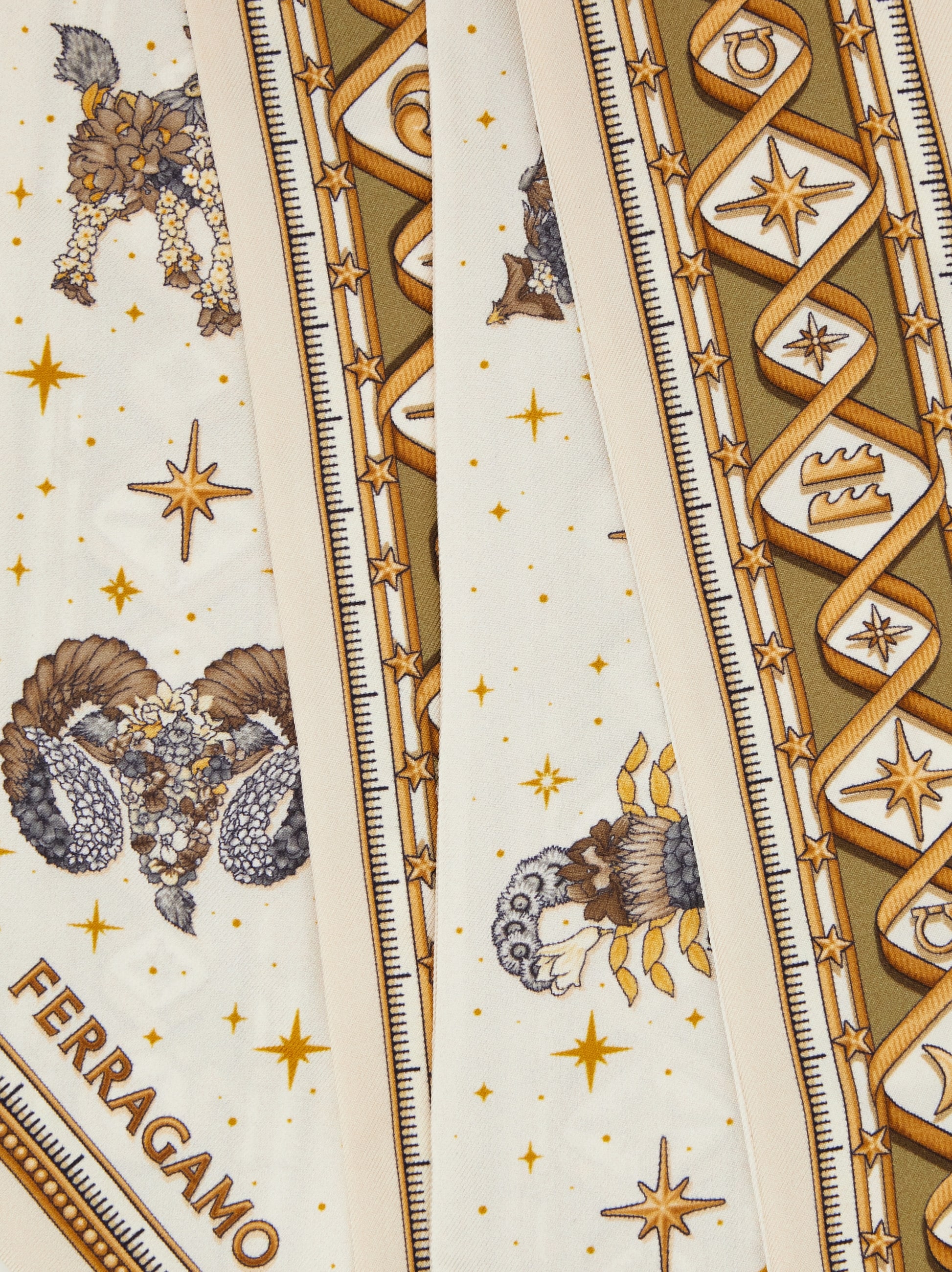 Horoscope print mini bandeau - Women | Ferragamo