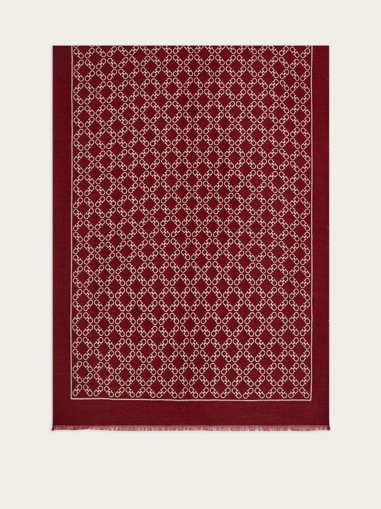 Étole Gancini jacquard avec lurex Gallery image 4