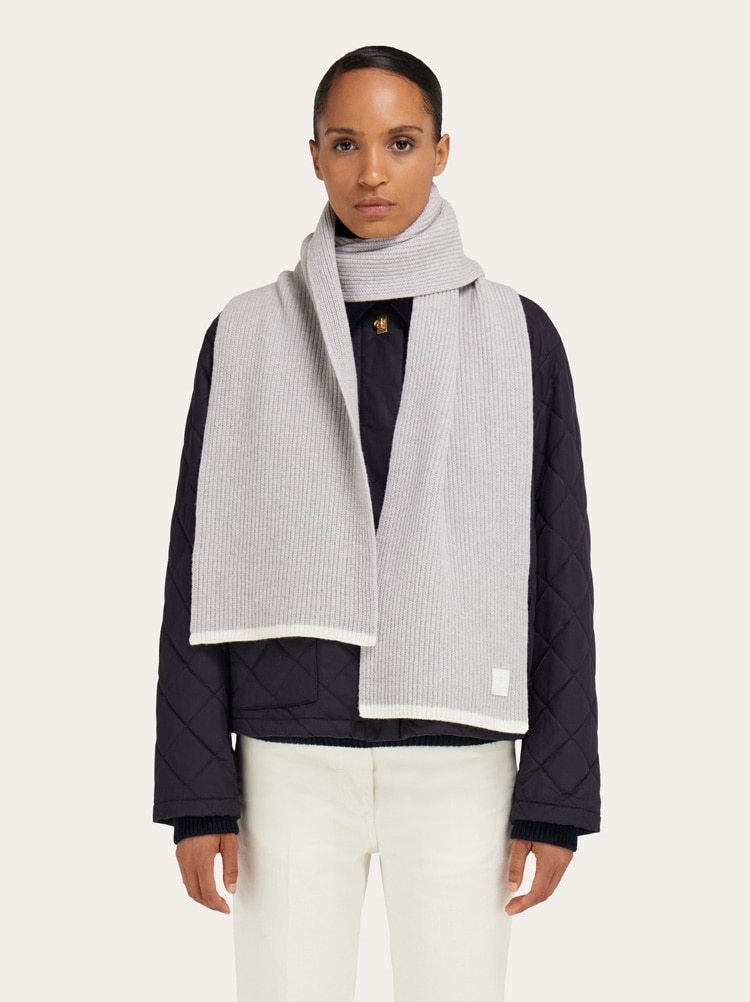 Wool-and-cashmere-blend scarf Gallery image 3
