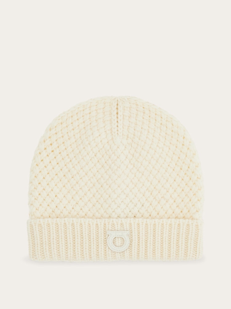 Basket-knit beanie Gallery image 1