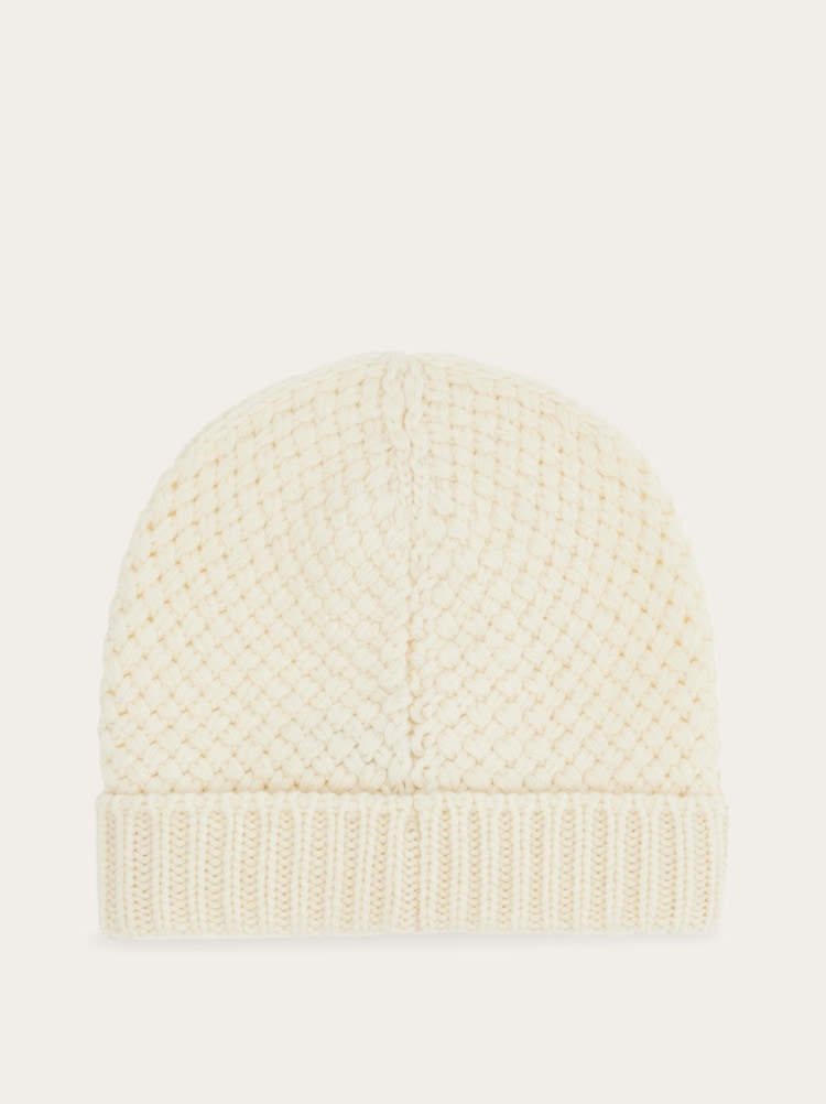Basket-knit beanie Gallery image 3
