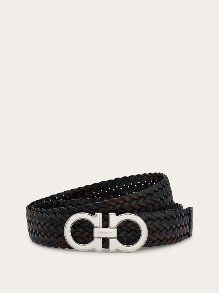 Gancini braided belt Gallery image 1