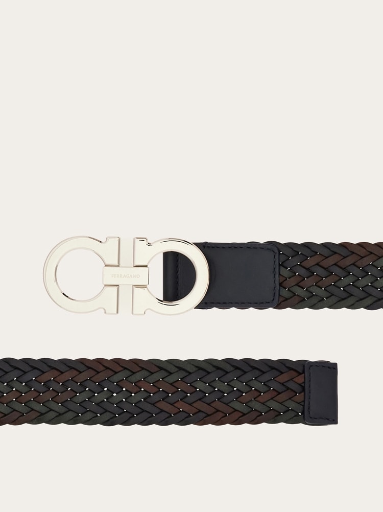 Gancini braided belt Gallery image 2
