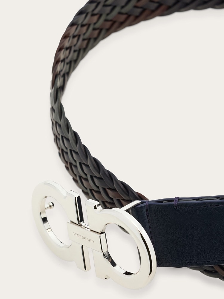 Gancini braided belt Gallery image 5