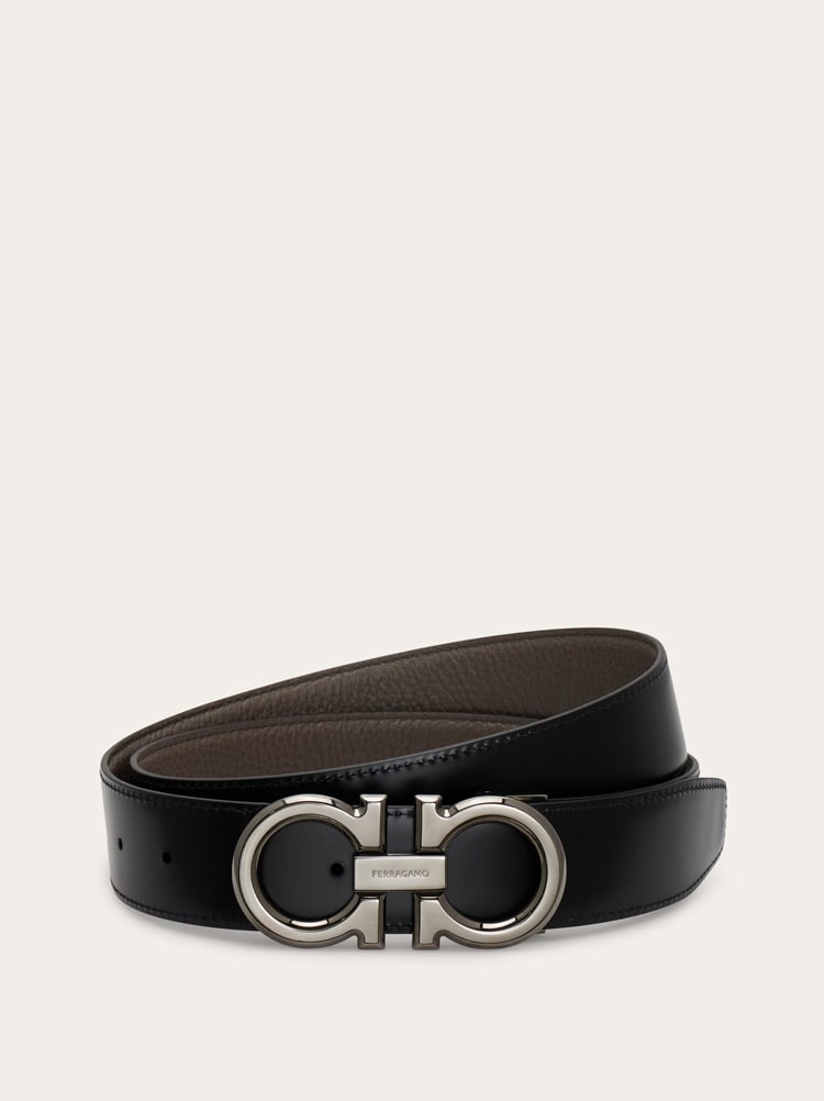 Ceinture réversible et réglable Gancini Gallery image 1
