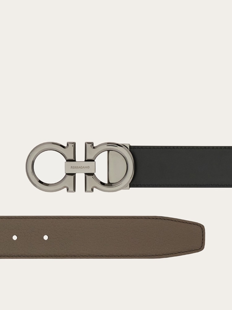 Ceinture réversible et réglable Gancini Gallery image 2