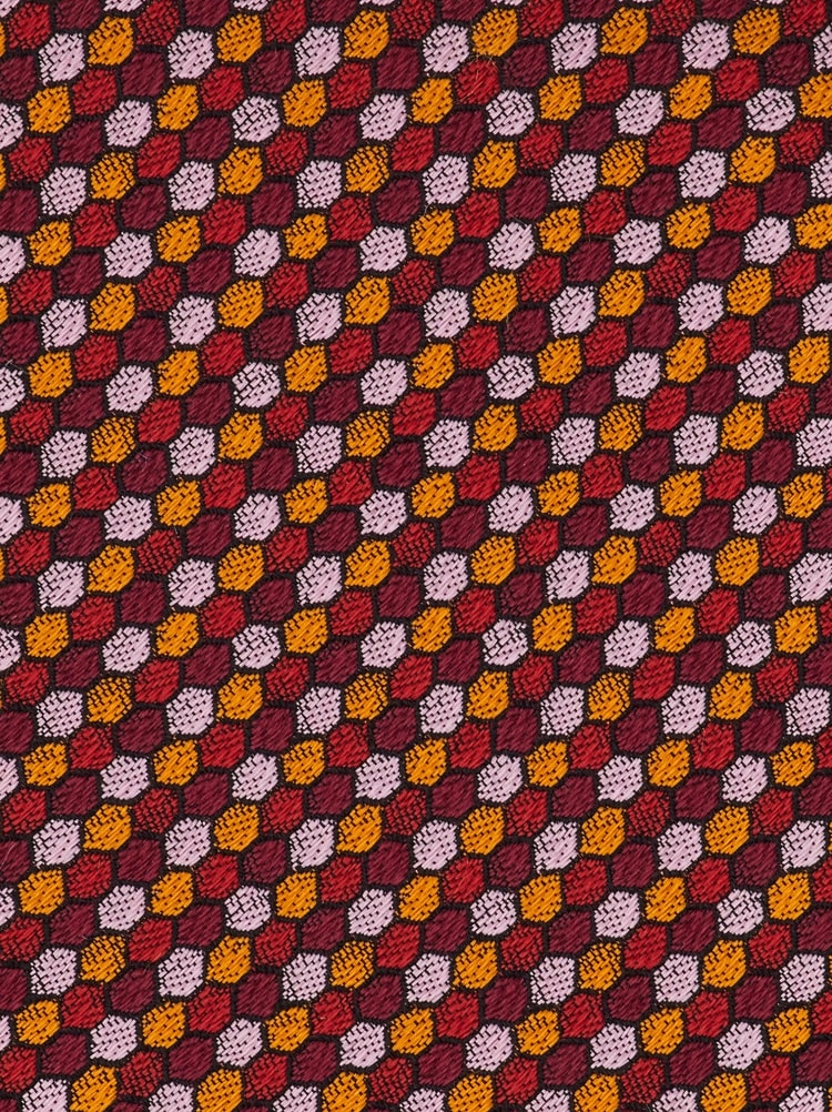 Murrina print jacquard tie Gallery image 2