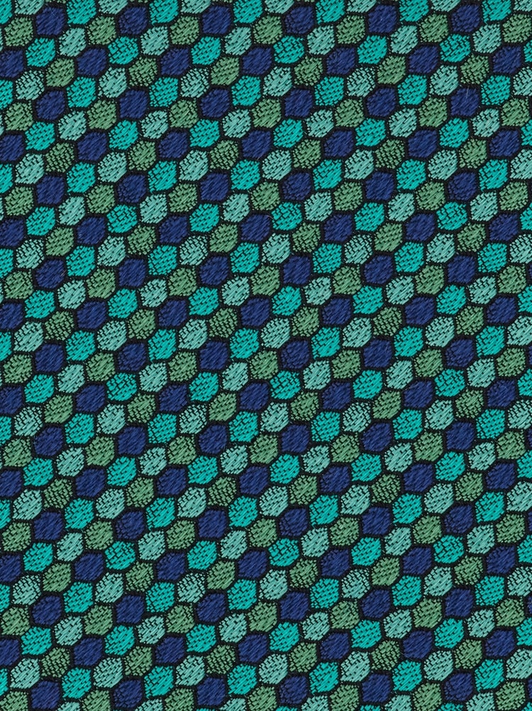 Murrina print jacquard tie Gallery image 2