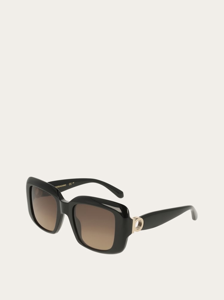 Rectangular frame sunglasses Gallery image 4
