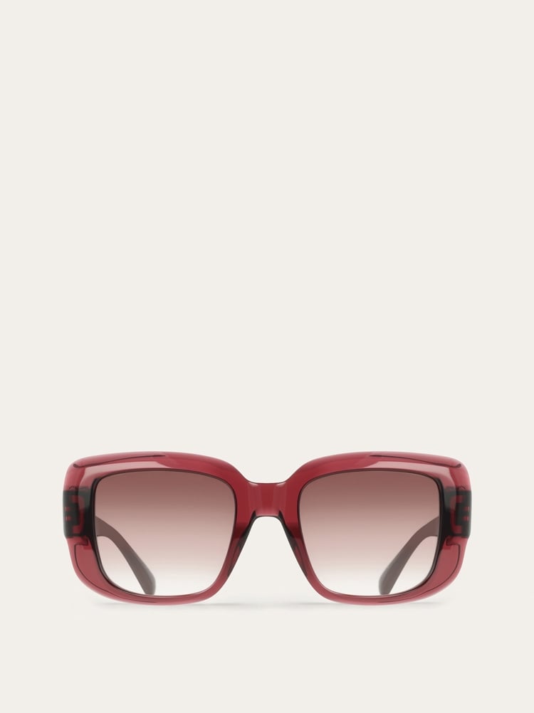 Rectangular frame sunglasses Gallery image 1