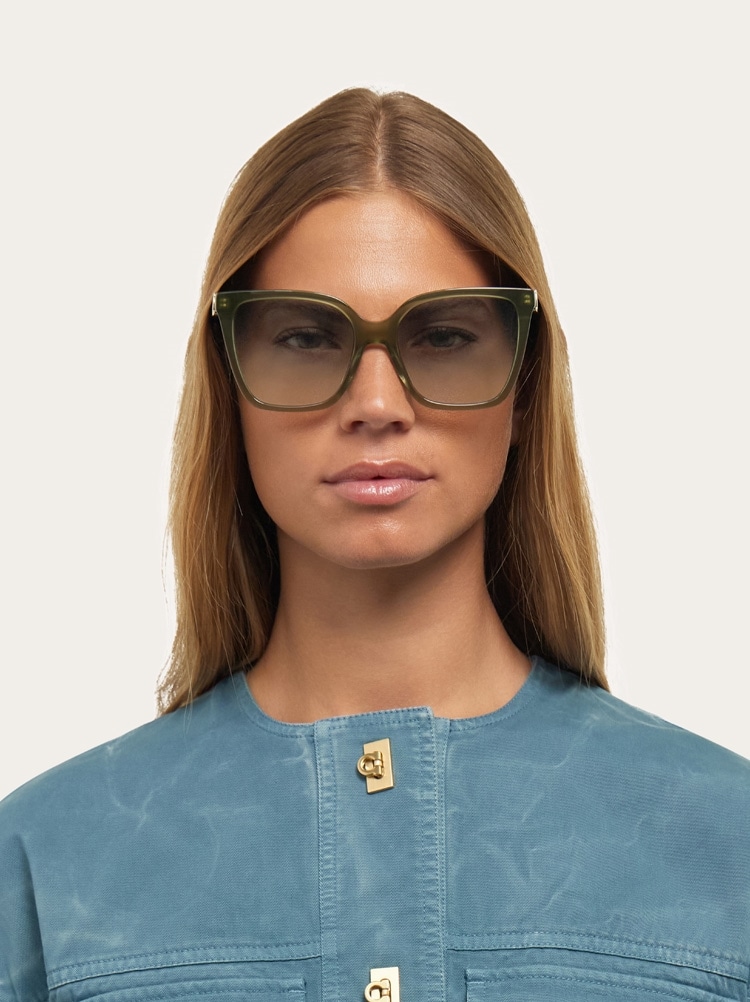 Square frame sunglasses Gallery image 3
