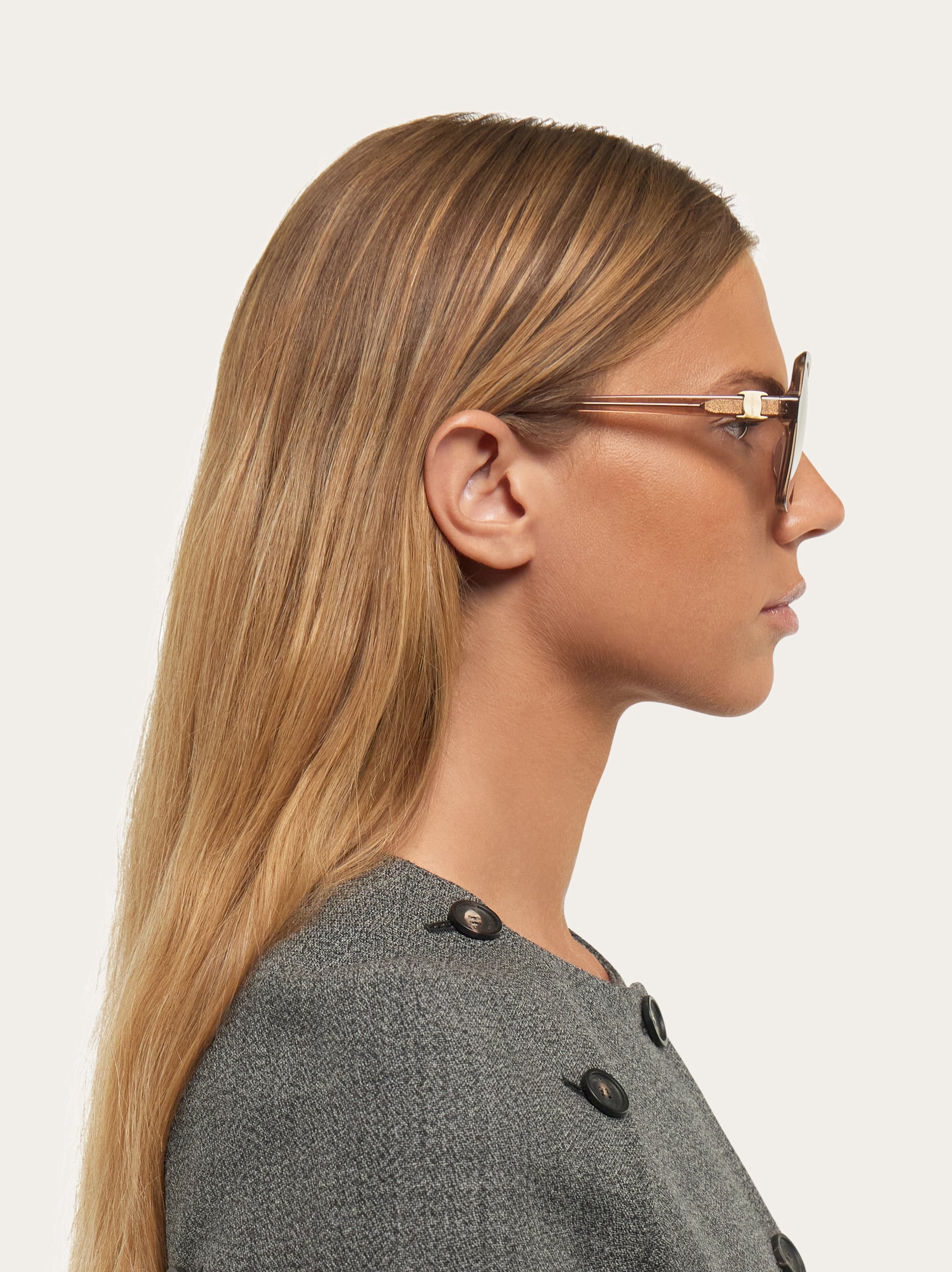 Square frame sunglasses - Women | Ferragamo