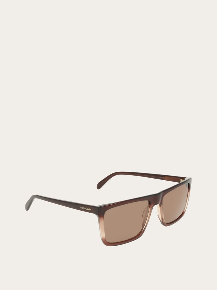 Rectangular frame sunglasses Gallery image 2