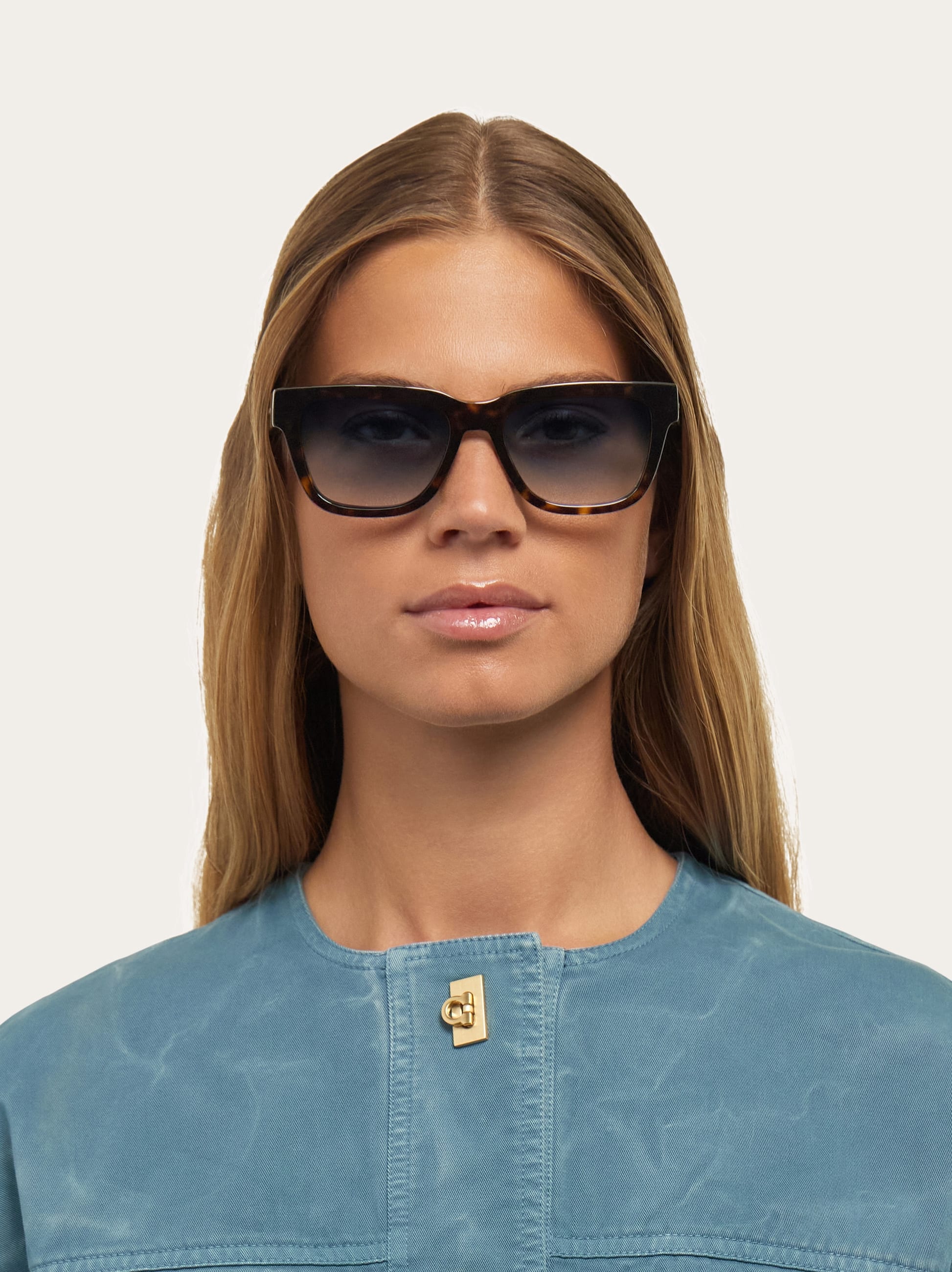 Square frame sunglasses - Women | Ferragamo