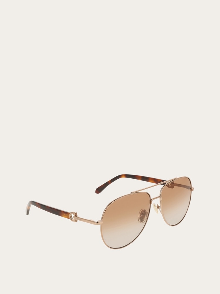 Aviator frame sunglasses Gallery image 2