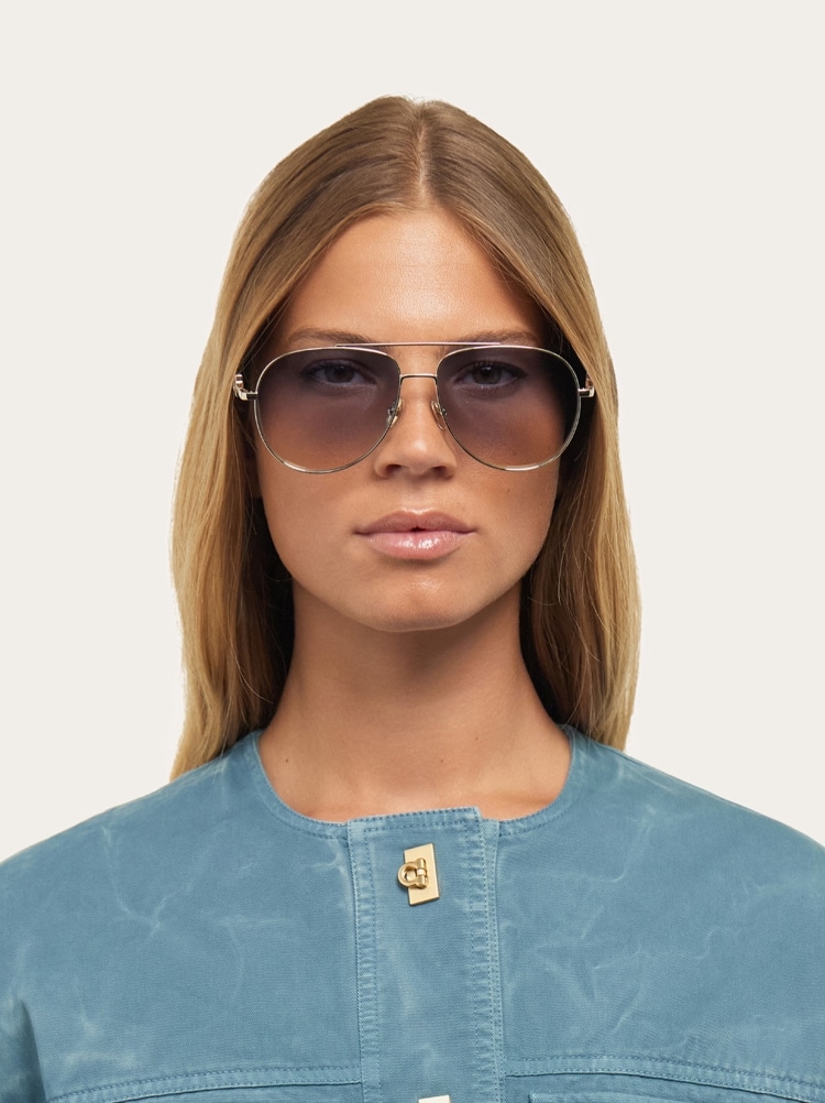 Aviator frame sunglasses Gallery image 3