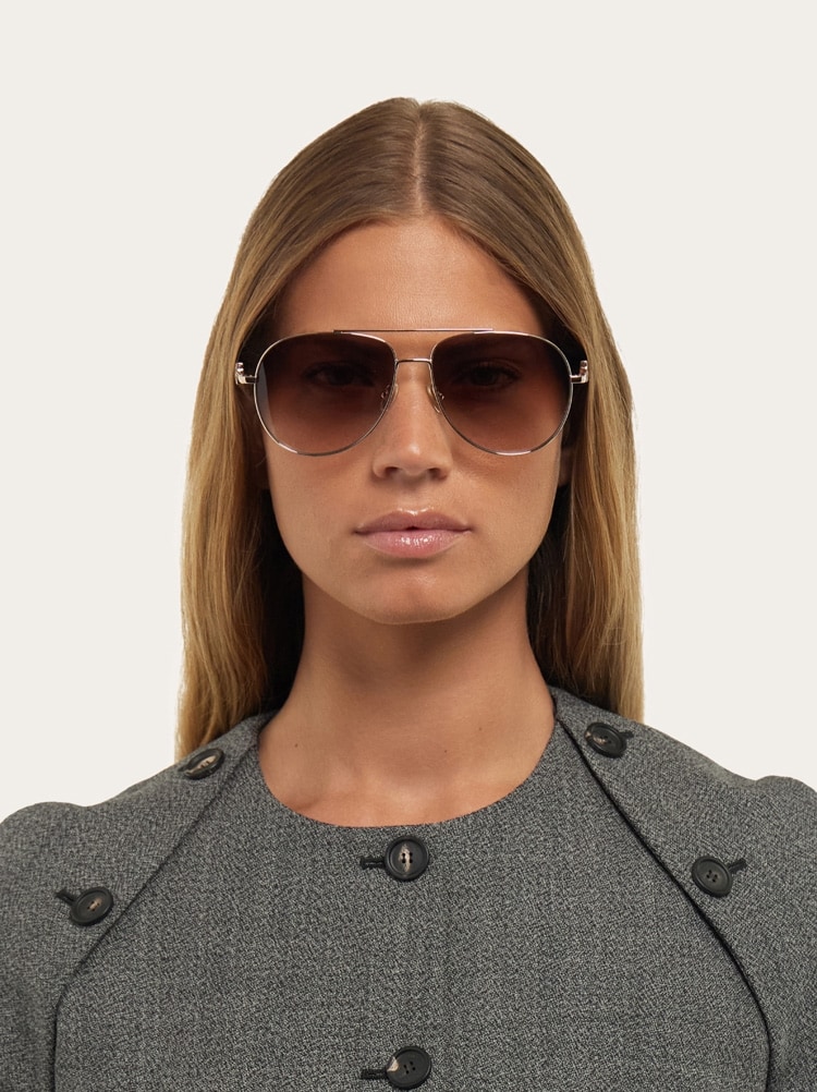 Aviator frame sunglasses Gallery image 3