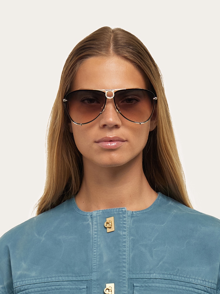 Aviator frame sunglasses Gallery image 5